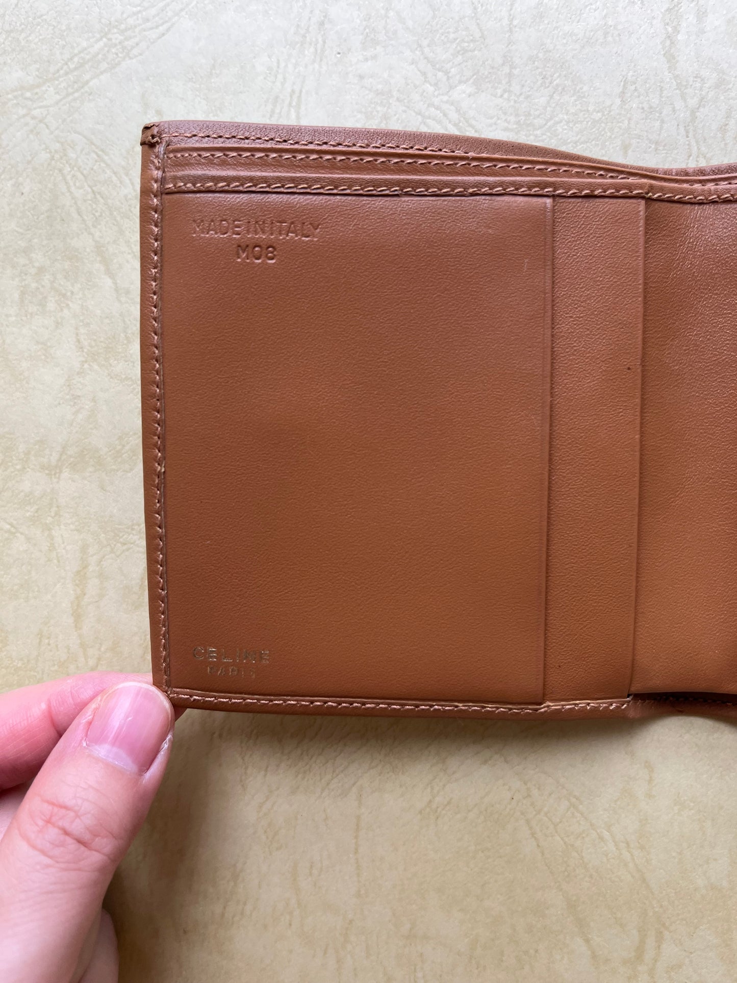 Vintage Celine Short Wallet