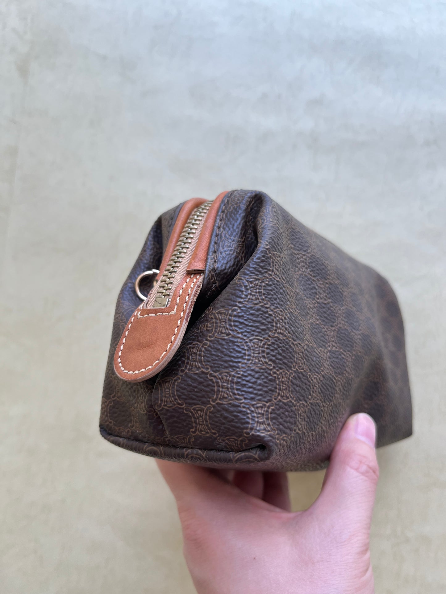 Vintage Celine Pouch, S(Brown)
