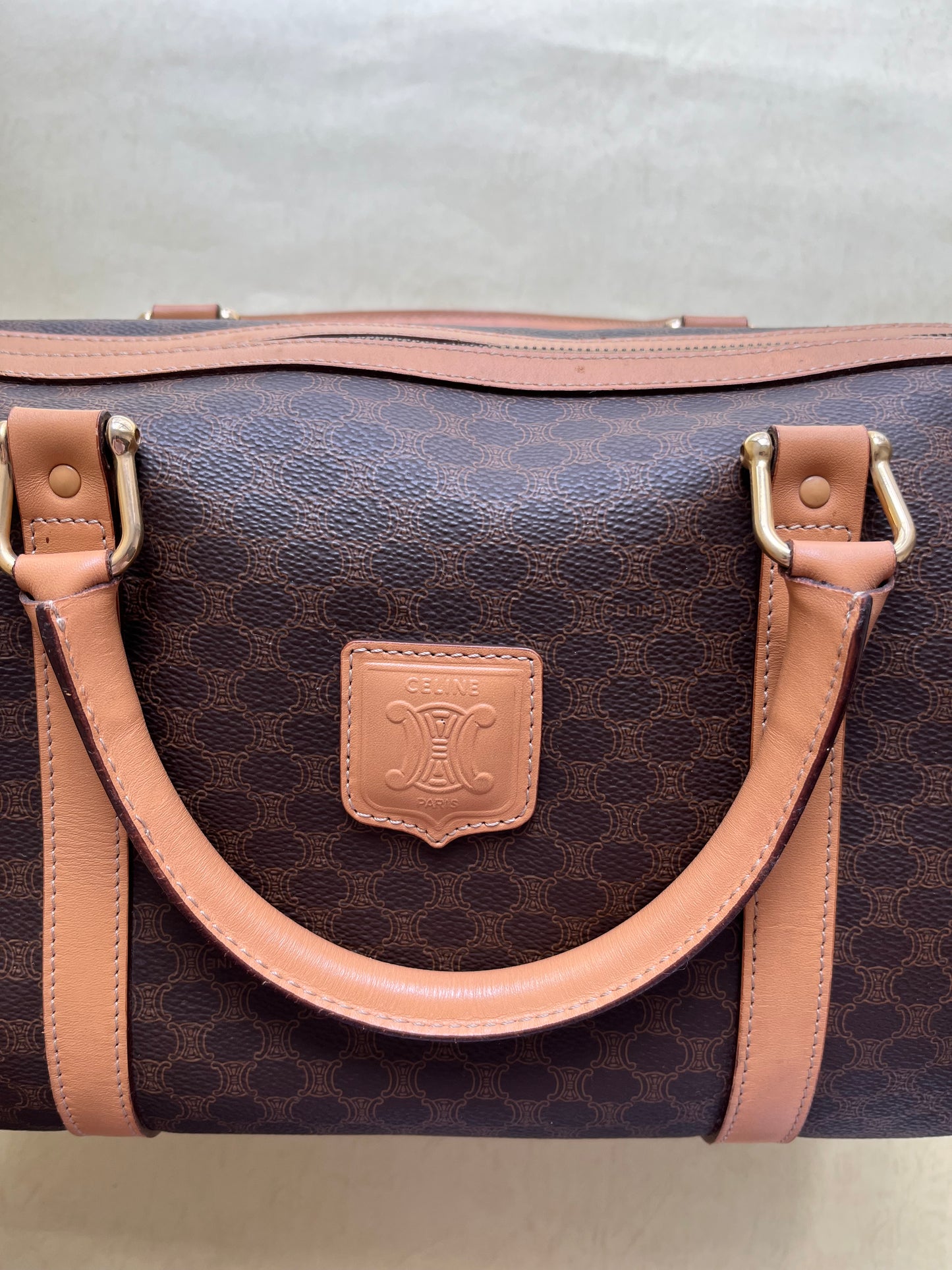 Vintage Celine Boston Bag