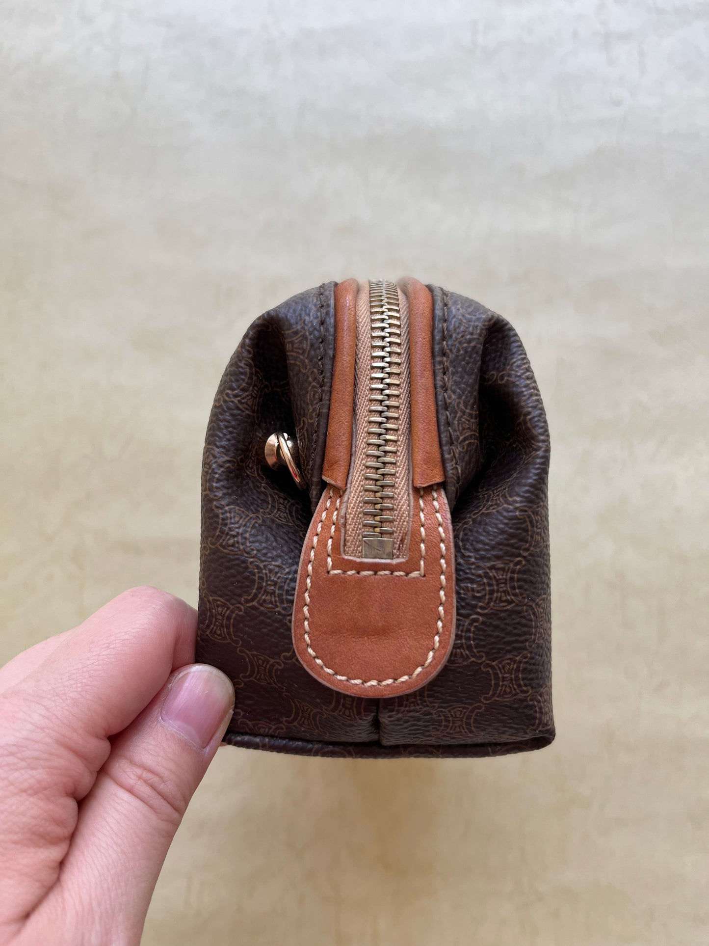 Vintage Celine Pouch, S(Brown)