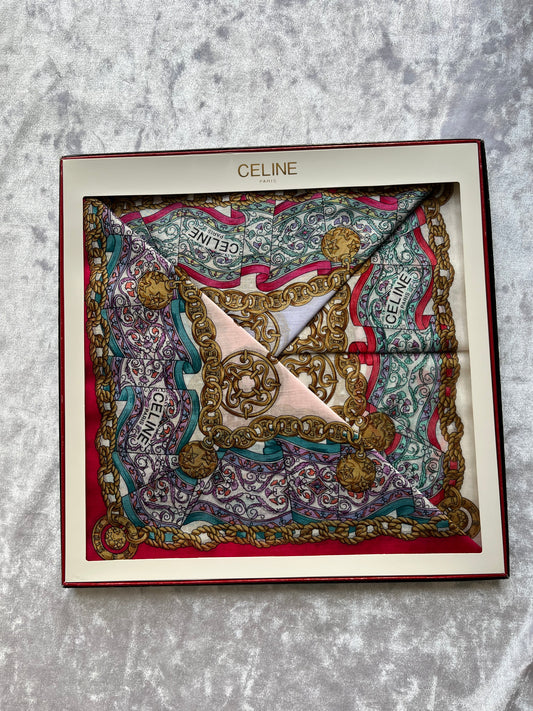 Vintage Celine Handerchief