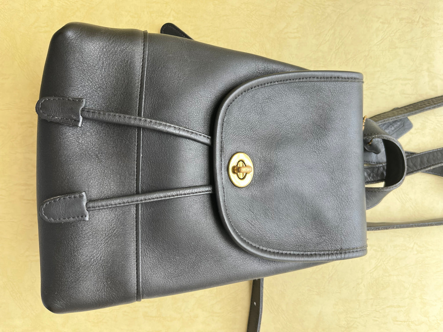 Vintage Coach Black Daypack