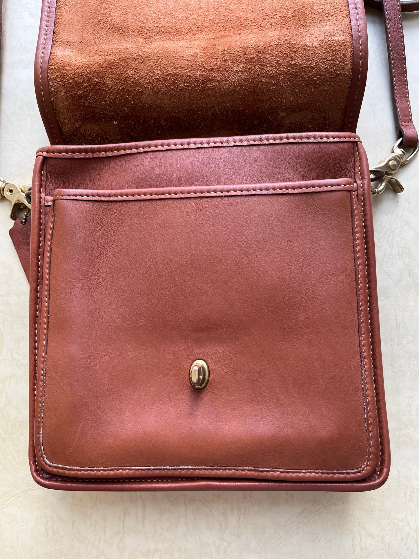 Vintage Coach Station Bag