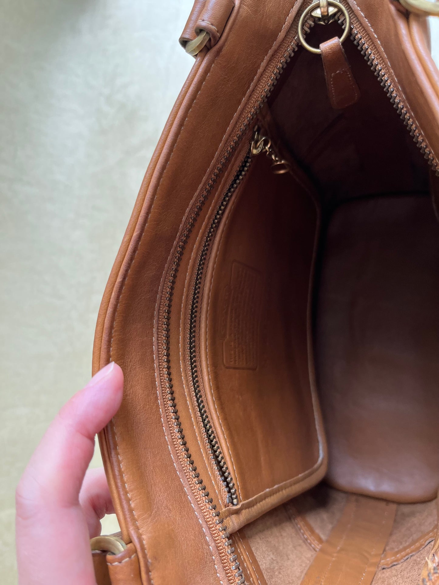 Vintage Coach Tote Bag