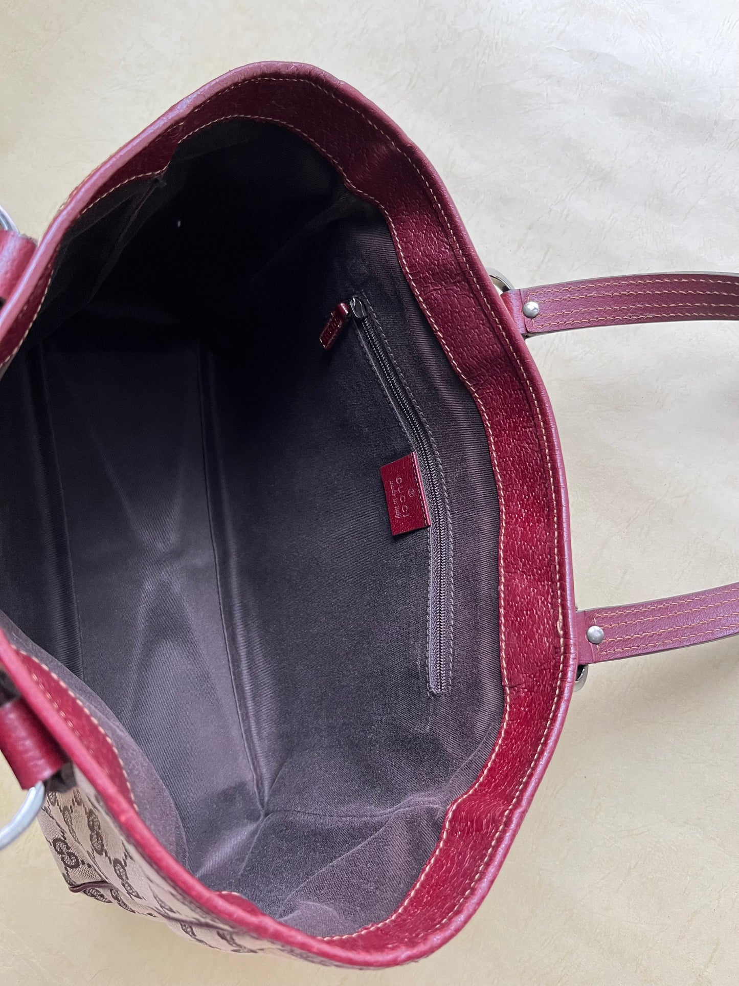 Vintage Gucci Tote Bag