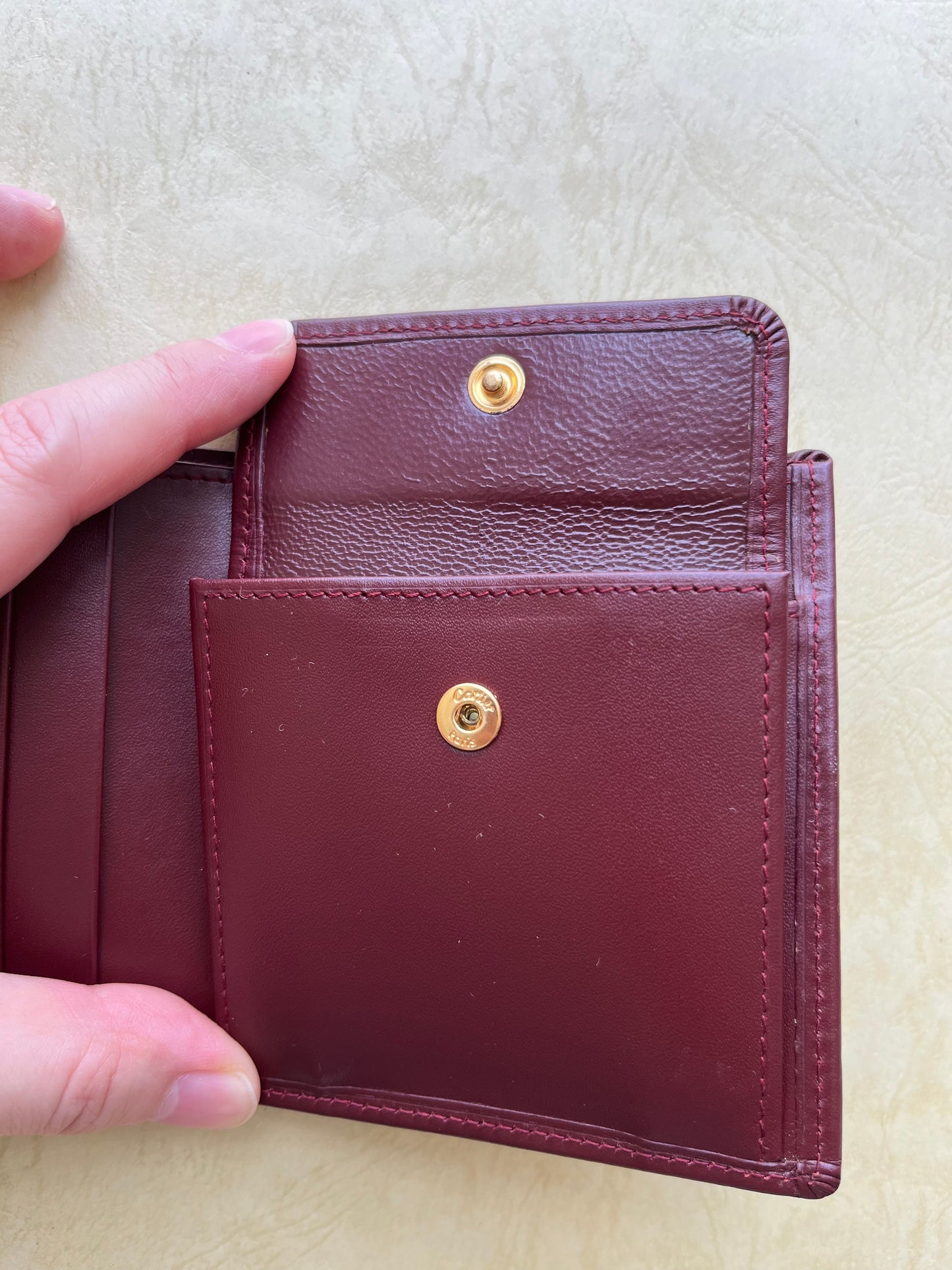 Vintage Cartier Short Wallet