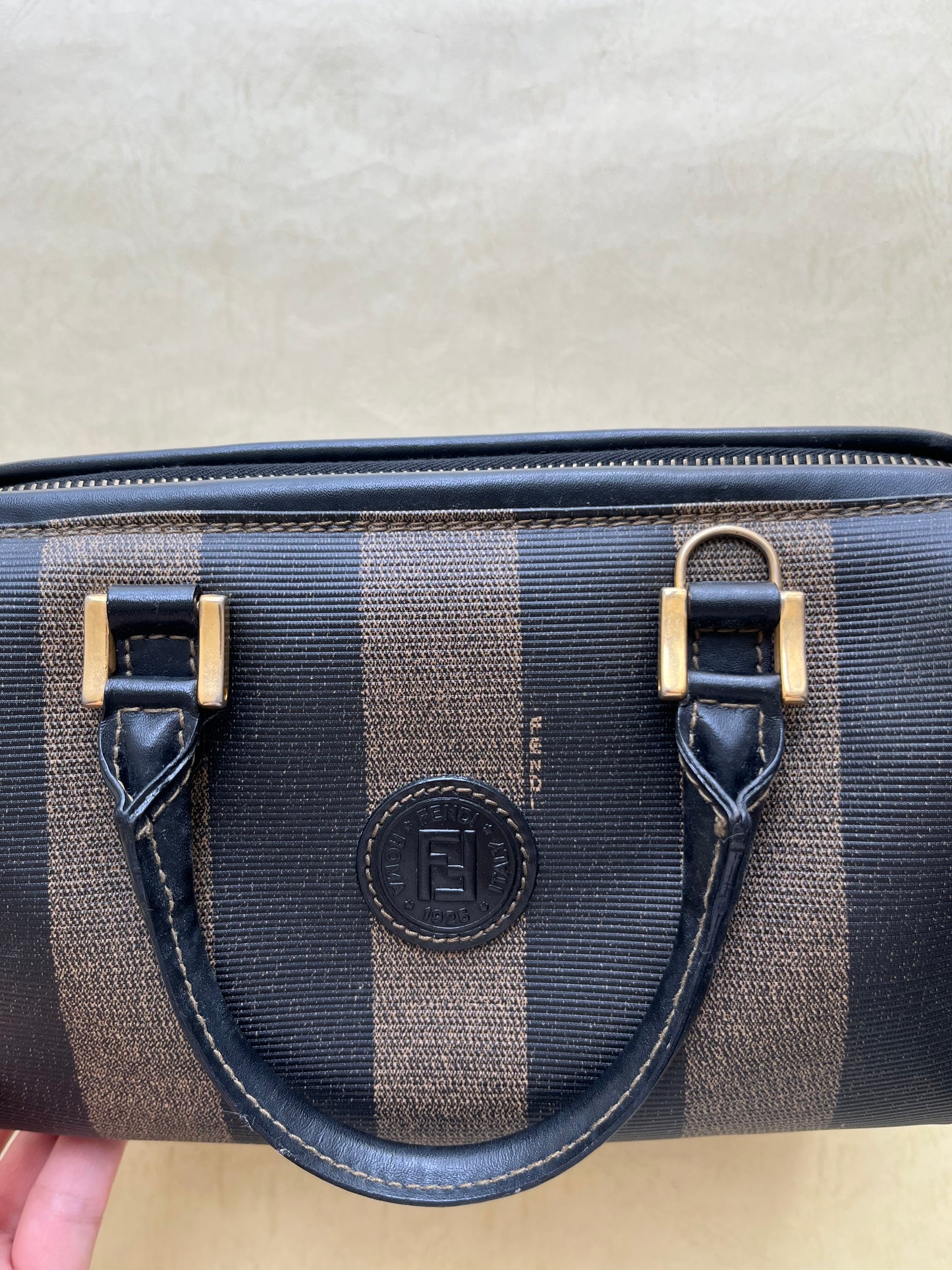 Vintage Fendi Boston Bag(size:mini)