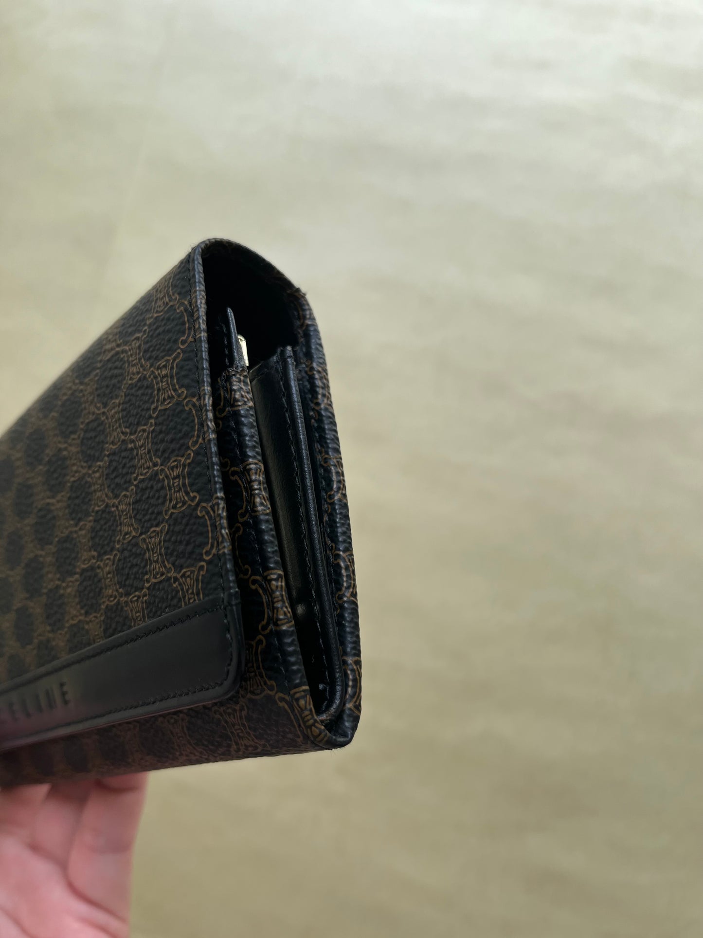 Vintage Celine Long Wallet