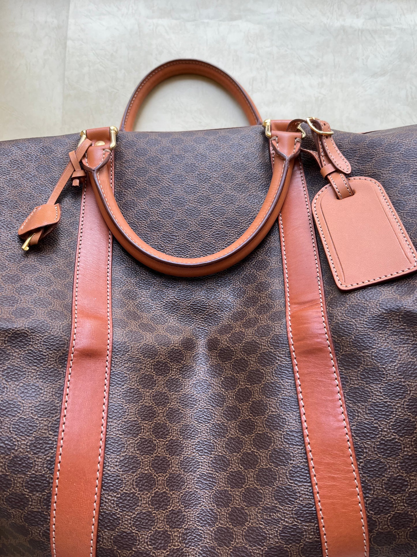 Vintage Celine Luggage Bag