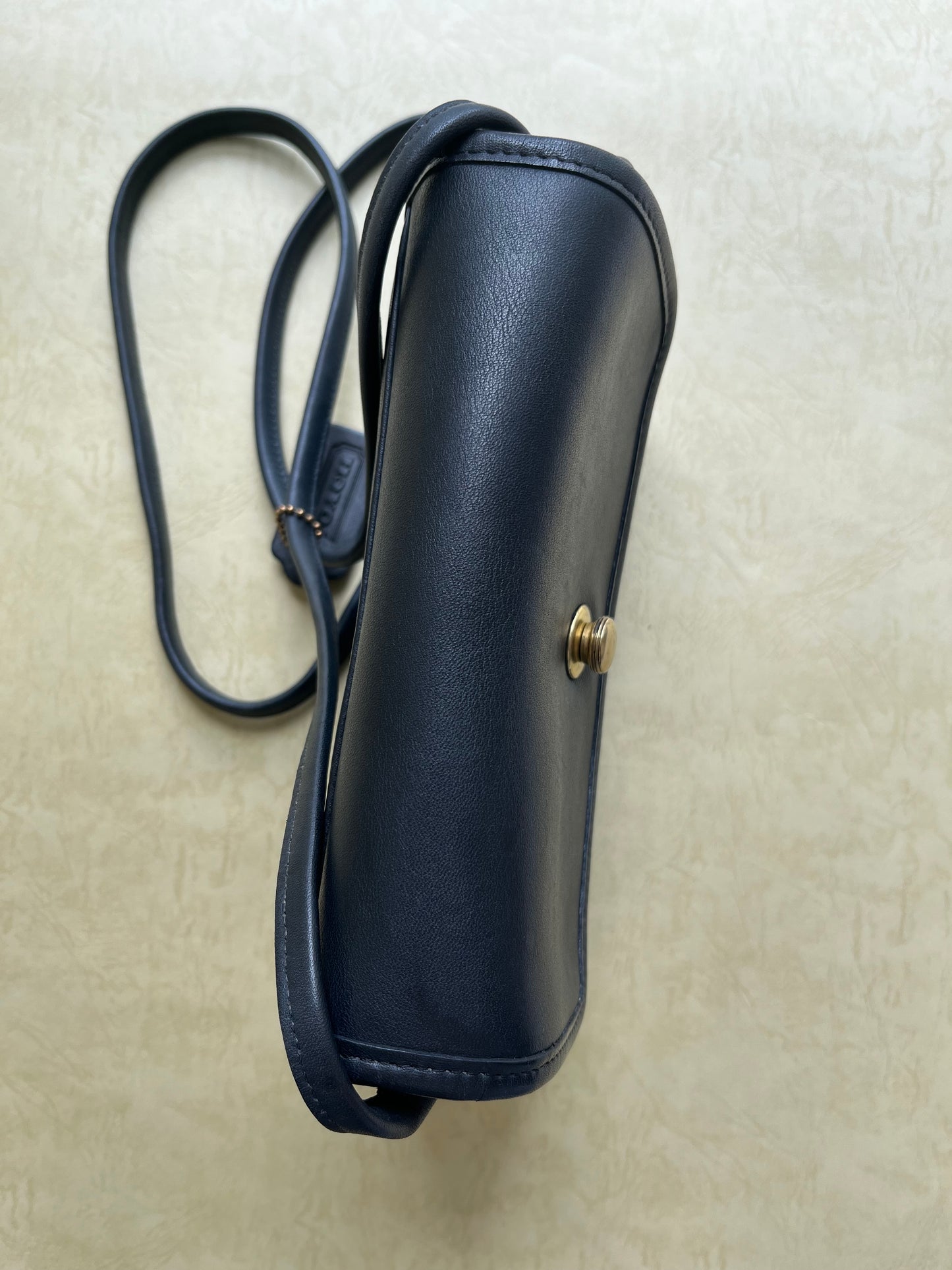 Vintage Coach Black Crossbody Bag