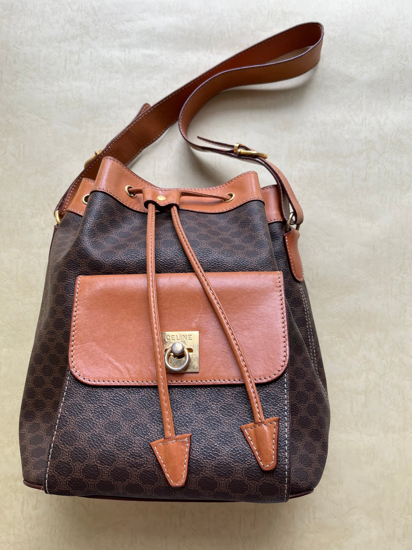 Vintage Celine Bucket Bag