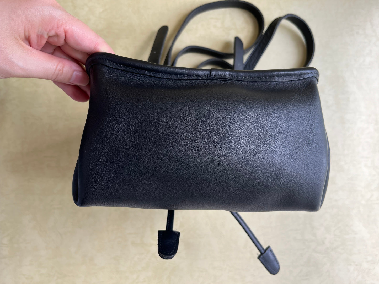 Vintage Coach Black Daypack