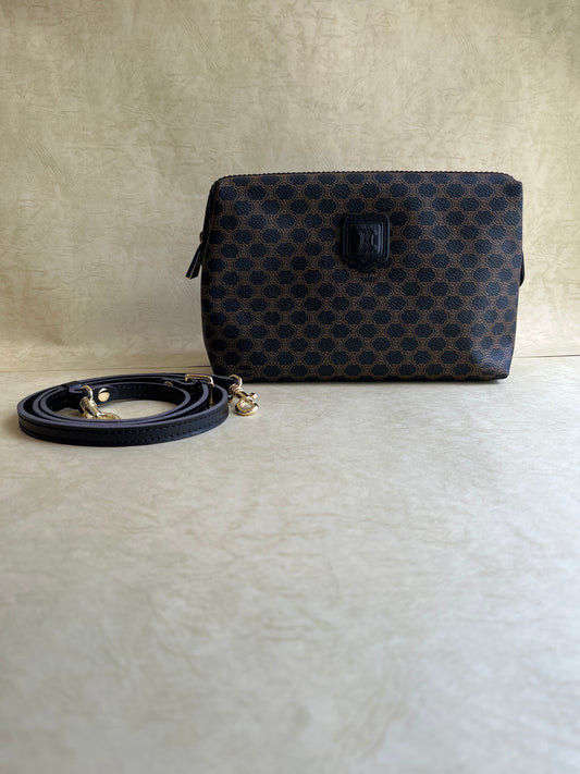 Vintage Celine Pouch (black, size: M)