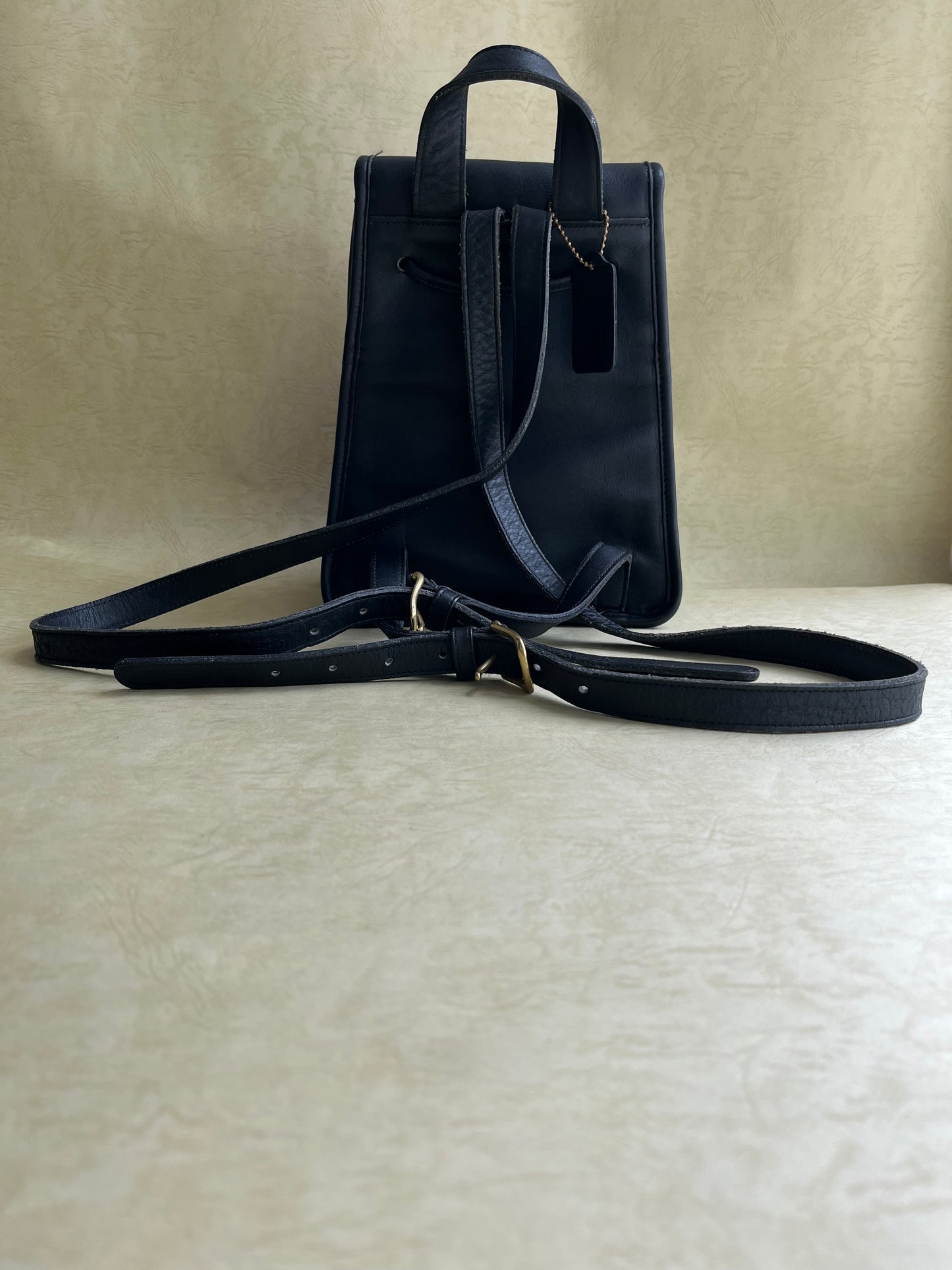 Vintage Coach Black Daypack