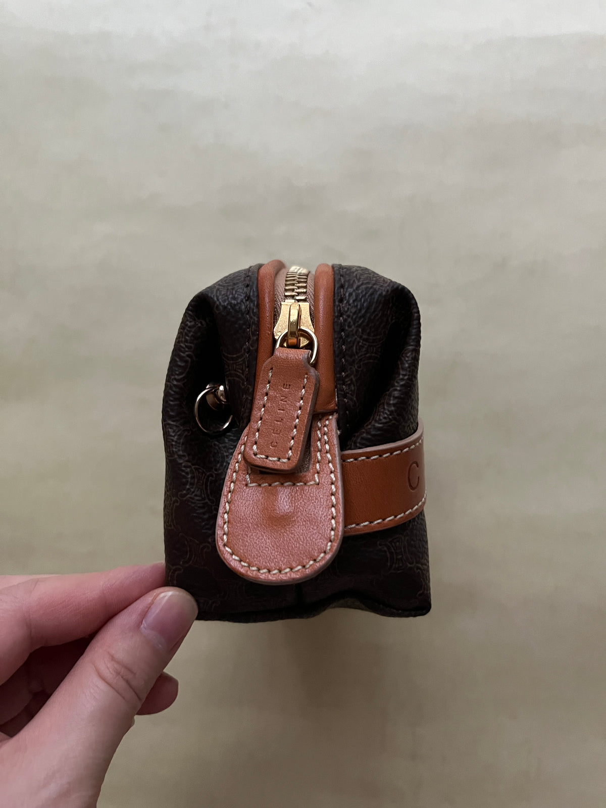 Vintage Celine Pouch(size: mini)