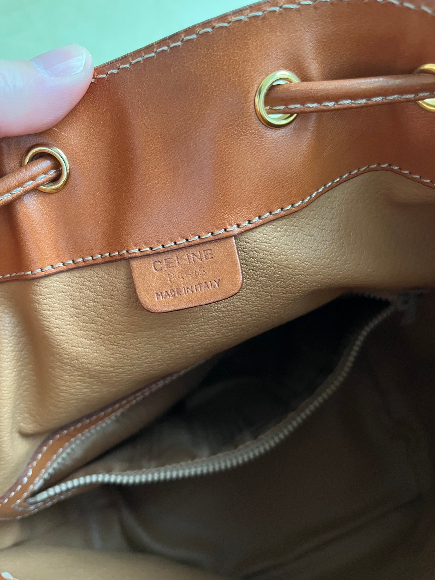 Vintage Celine Bucket Bag