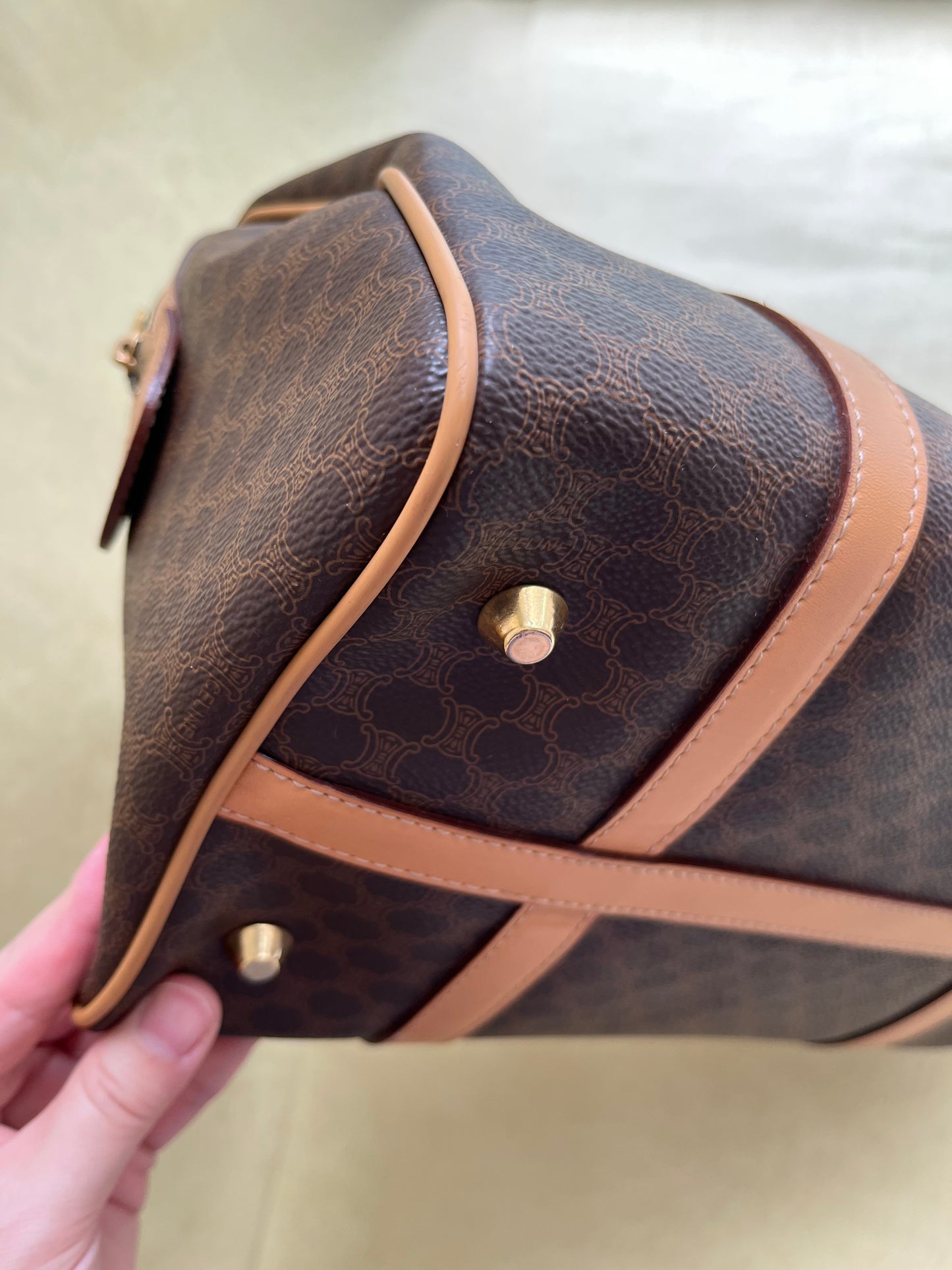 Vintage Celine Boston Bag