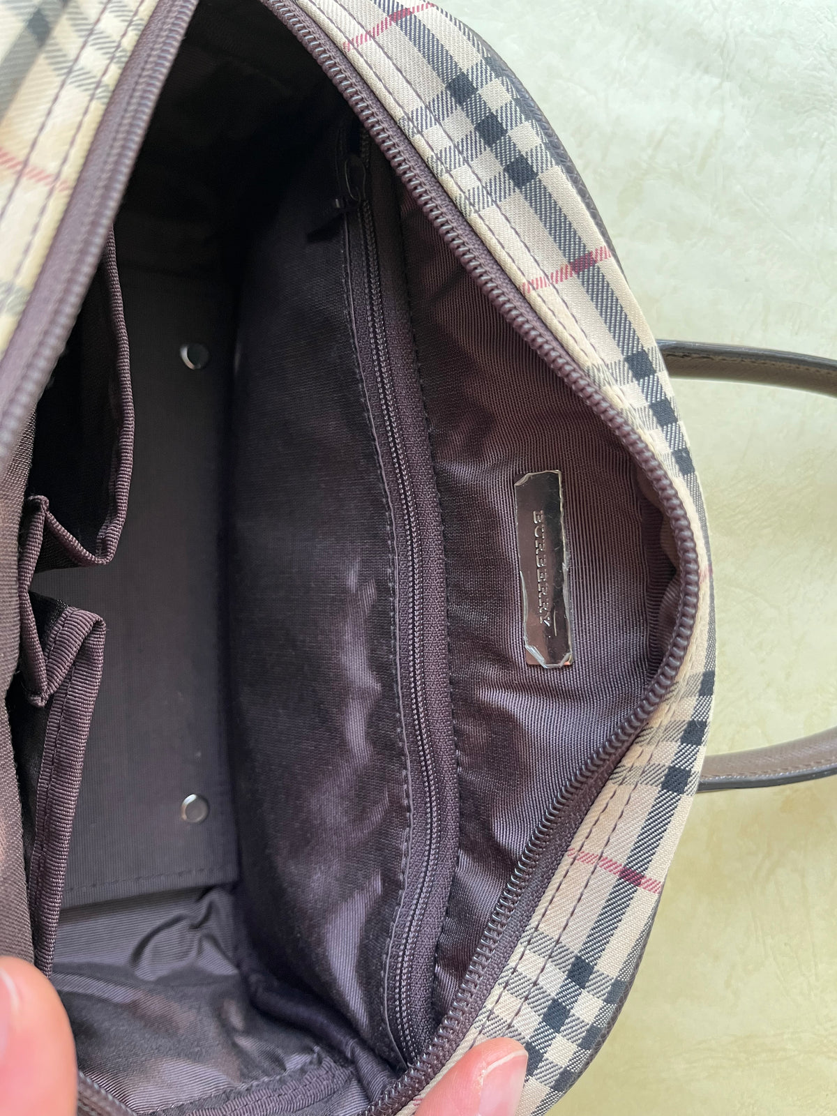 Vintage Burberry Handbag