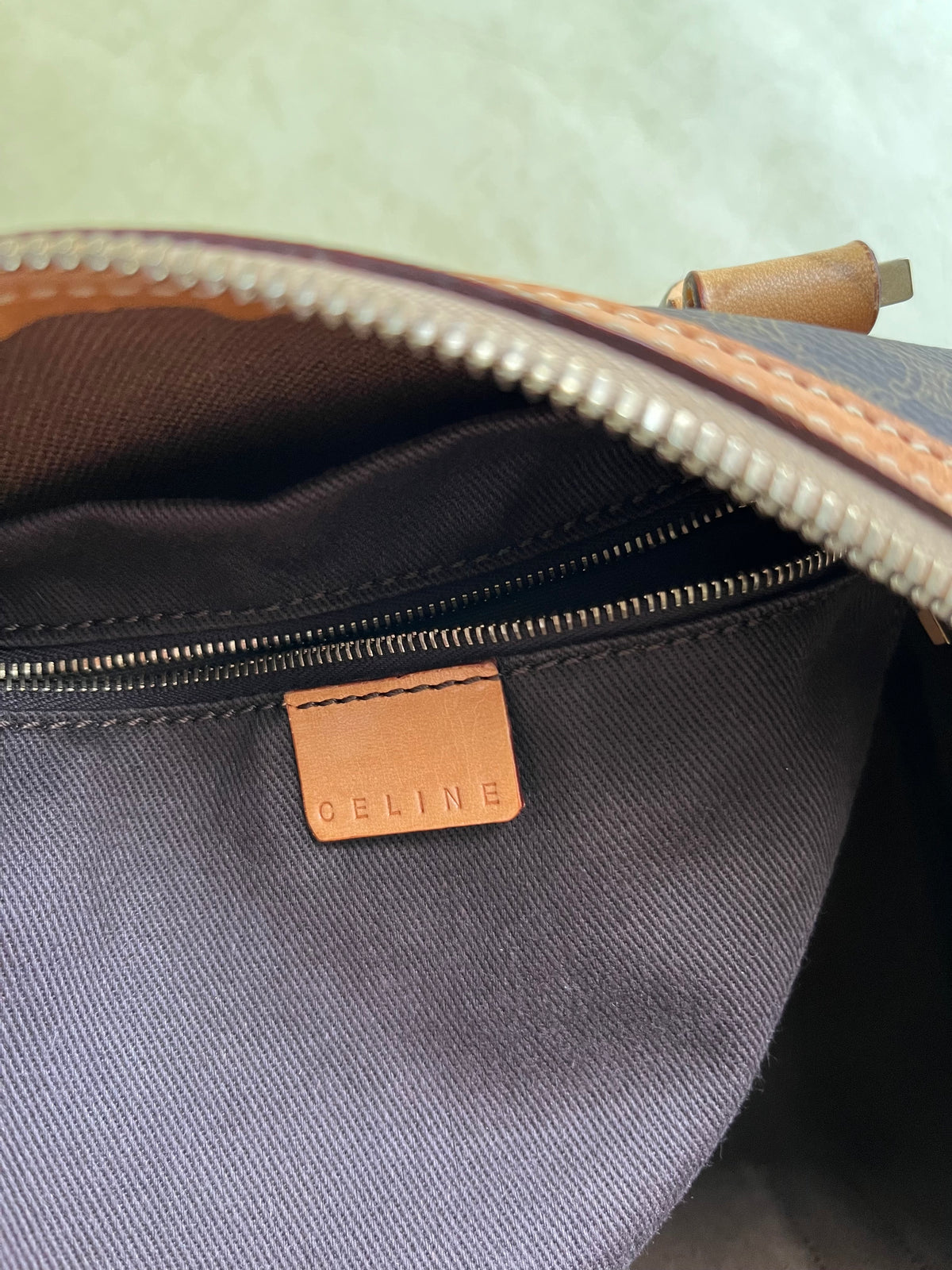 Vintage Celine Boston Bag