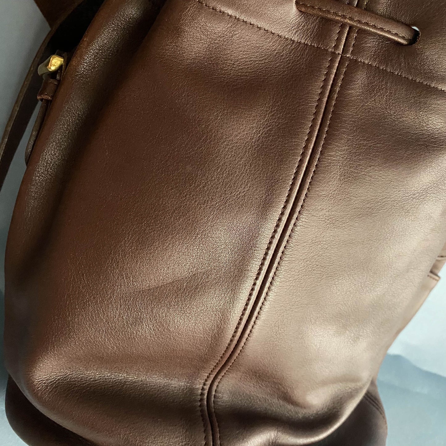 Vintage Coach Bucket Bag