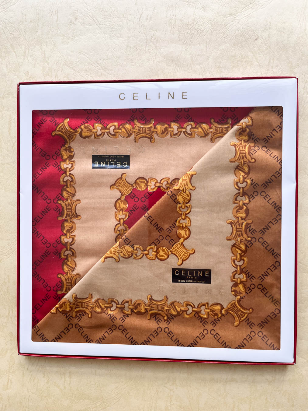 Vintage Celine Handkerchief