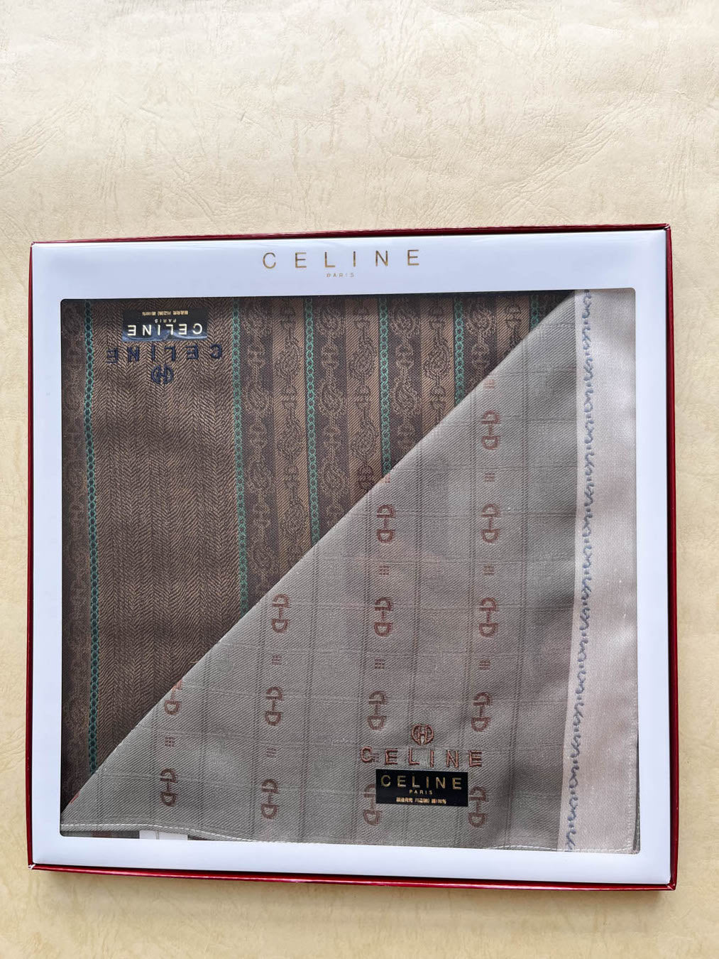 Vintage Celine Handkerchief