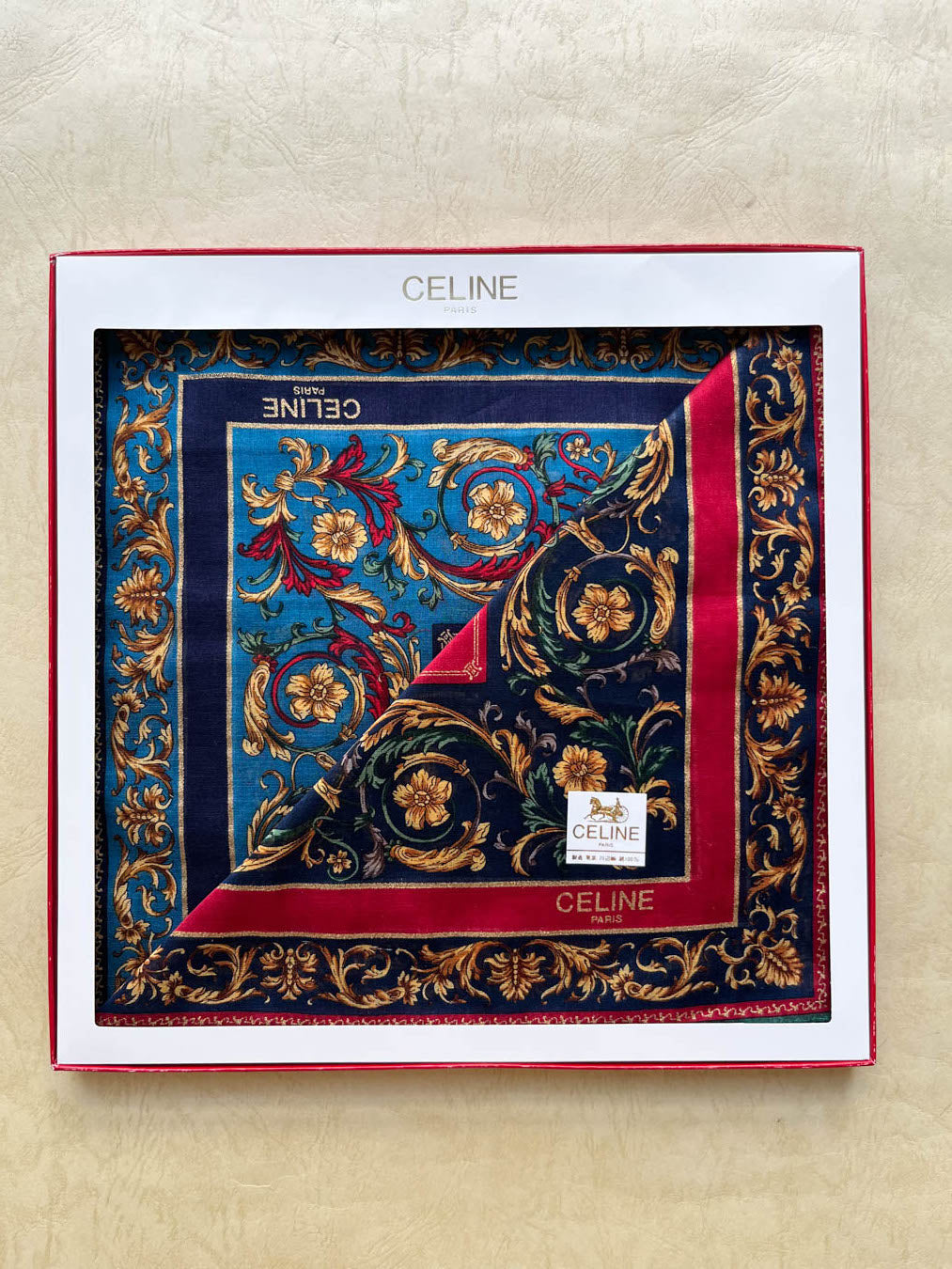Vintage Celine Handkerchief
