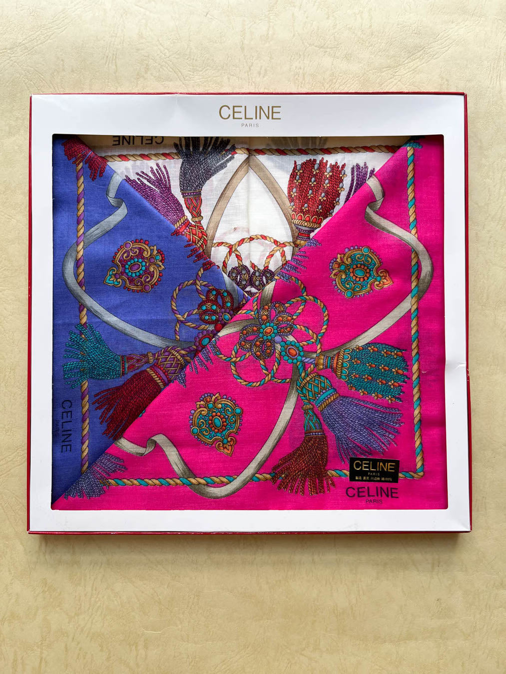 Vintage Celine Handkerchief