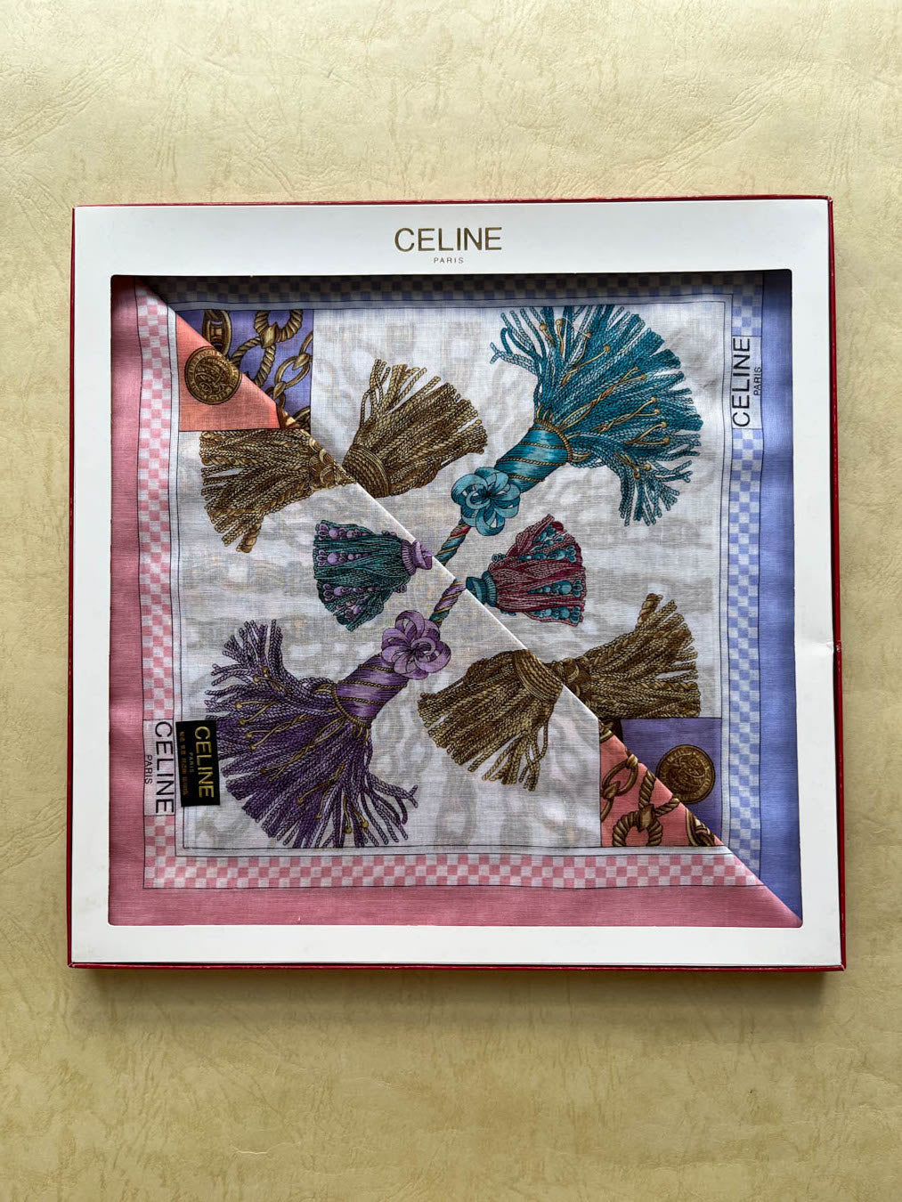 Vintage Celine Handkerchief
